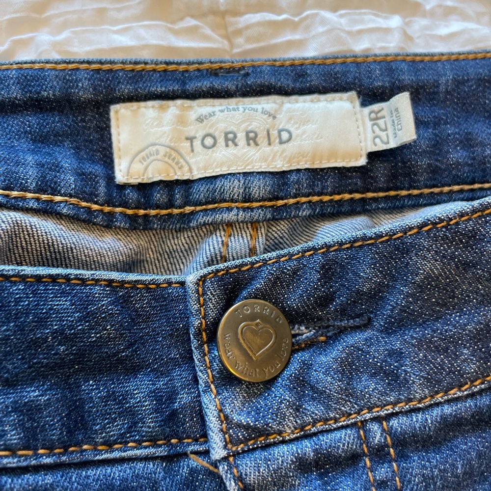 Torrid Bootcut Jeans Dark Wash Size 22